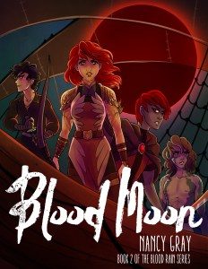 Cover Blood Moon, a YA Fantasy