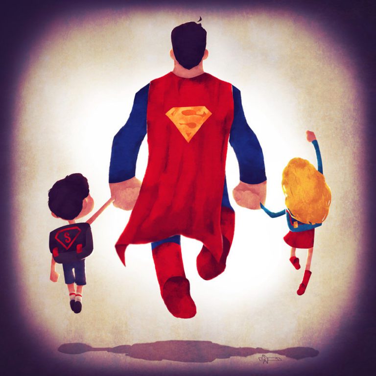 Five Steps to Becoming a Super Dad