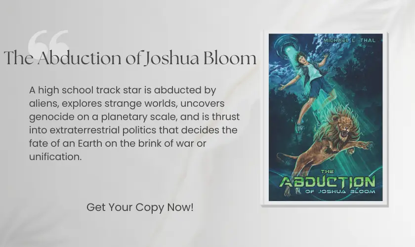 The Abduction of Joshua Bloom, Young Adult books, Michael Thal. michaelthal.com