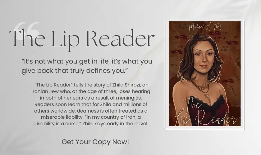 The Lip Reader, Young Adult books, Michael Thal. michaelthal.com