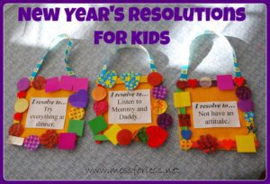 Kid Resolutions New Year’s Resolutions for Parents and Kids
