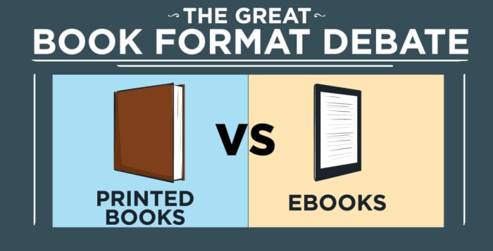 Print books vs e-books